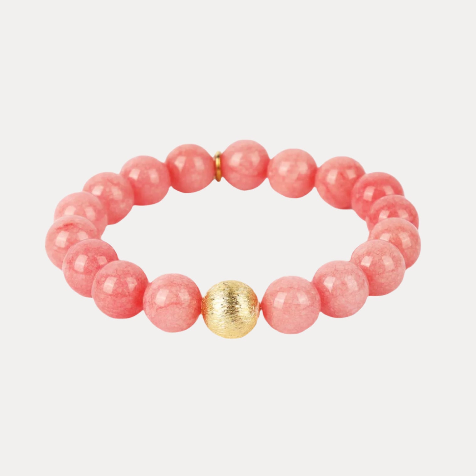Light Pink Bianca Beaded Bracelet For Women BuDhaGirl