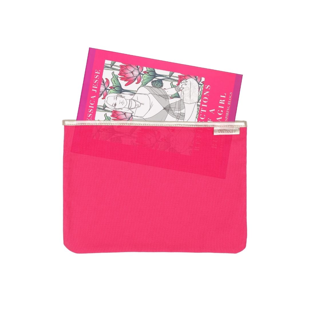Pink Pochette | Medium Clutch Bag | Handbags by BuDhaGirl