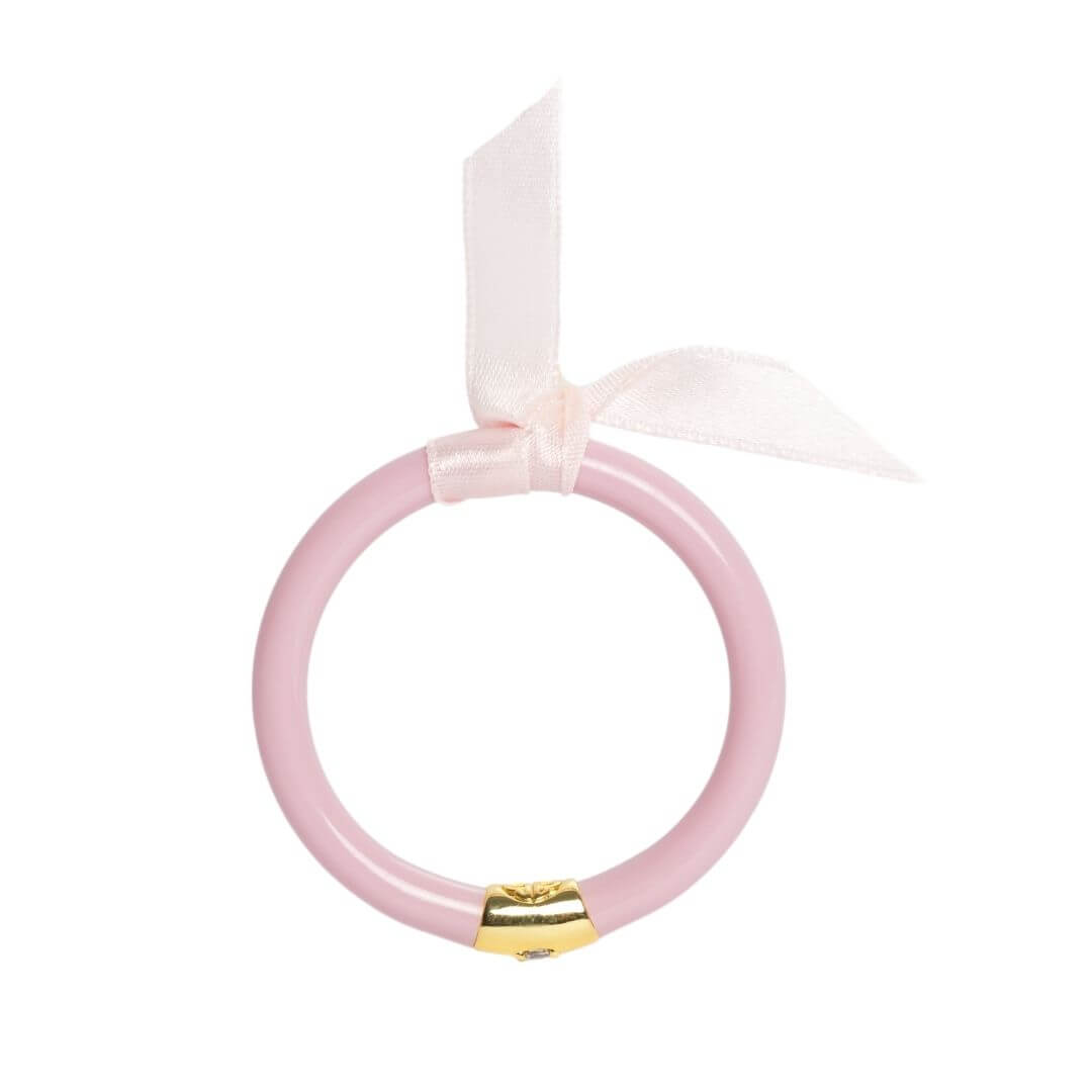 Pink Baby Bangle Bracelet | Infant Jewelry | BuDhaGirl