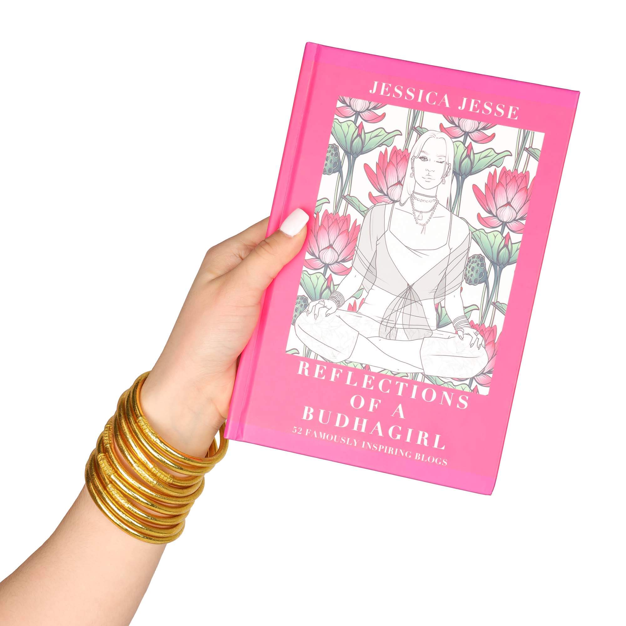 Book | Reflections of a BuDhaGirl by Jessica Jesse Front Cover | BuDhaGirl