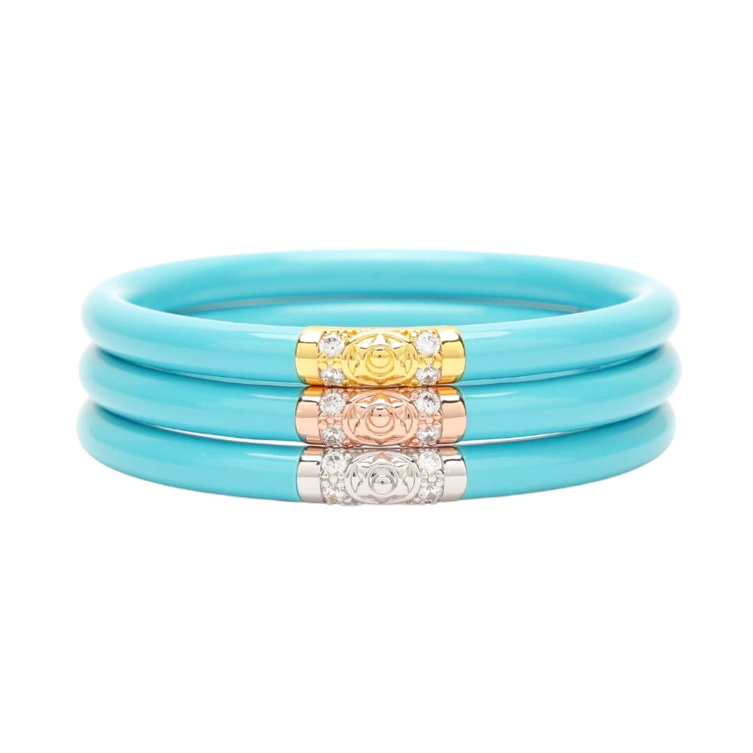 Three Kings All Weather Bangles® (AWB®) - Turquoise | Bangle Bracelets for Women | BuDhaGirl