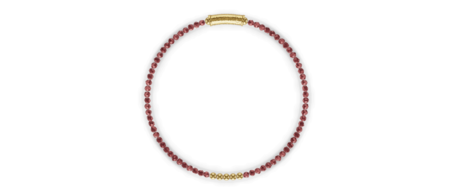 Red Garnet Crystal | Bangles and Bracelets | 3D Model BuDhaGirl